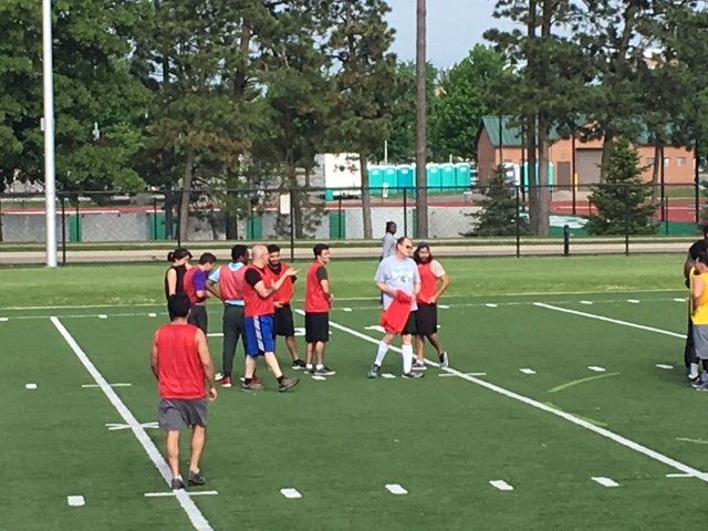 drlisadcook's tweet photo. 2) Colleagues were generous + went beyond the call of duty, including Jeff Wooldridge, our resident soccer enthusiast + coach who "got the ball rolling" with #AEASP2018 TAs + students. #SummerOfEcon

2/N https://t.co/NzEOCDeJwK