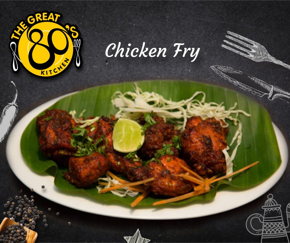 Spicy Chicken fry 😍👌🤤😋🍗
 #chickenfry #frychicken #chicken #chickenlovers #loveforchicken #spicychicken #happytummy #thegreat80skitchen  #roastedchicken #indianfood #foodlover #ff #l4l #chickenlove #foodlover #happytummy #zomato #swiggyindia #ubereats #coimbatorefoodie