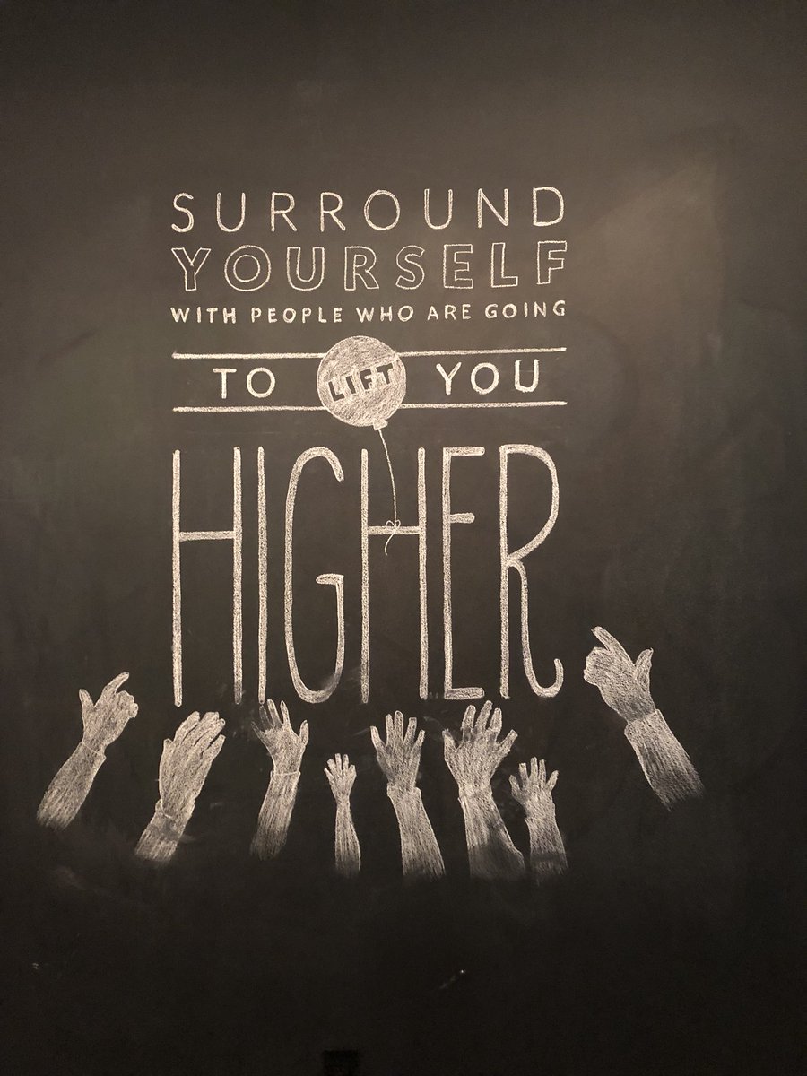 MikeTGreenstone's tweet photo. Hump day inspiration: “Surround yourself with people who are going to lift you higher.” 
#WednesdayWisdom https://t.co/sesGV5UOvG