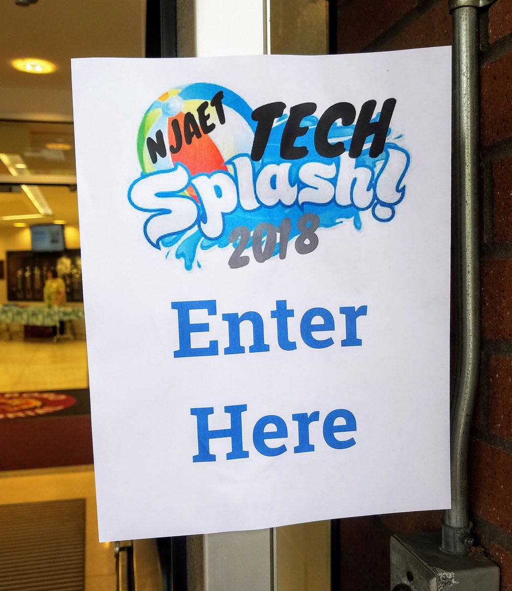 4thgradefab's tweet image. So excited to meet @alicekeeler today at #TechSplash2018 @NJAET_org!! #SummerLearning @HolmdelSchools