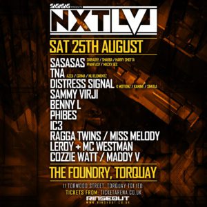 RinseoutDnB's tweet photo. Rinseout Presents SaSaSaS at The Foundary, Torquay https://t.co/7hTTfzYdUV https://t.co/eD1JozKJcM
