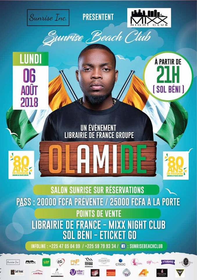 Skyrock_Abidjan's tweet image. #Concert 🎙️On vous l'a beaucoup joué sur #SkyrockAbidjan (📲 skyrock.fm/get-apps) avec son tube #ScienceStudent ! @olamide_YBNL 🇳🇬 sera en concert au #SolBéni d'#Abidjan dans le cadre du #SunriseBeachClub le lundi 6 août 🔥