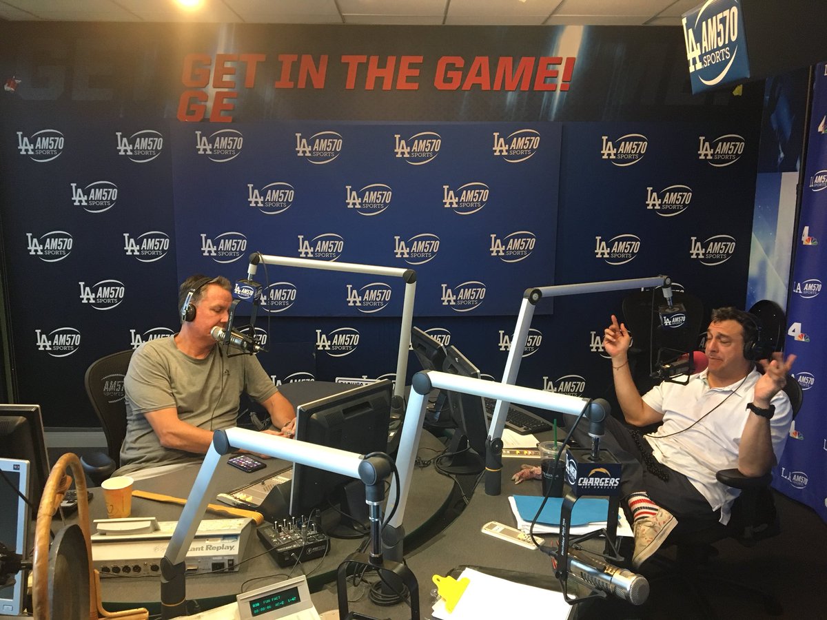 I’ll be back on <a href="/AM570LASports/">AM 570 LA Sports</a> today with <a href="/Theoldp/">Petros Papadakis</a> from 2-6pm #BelieveIt #realnice