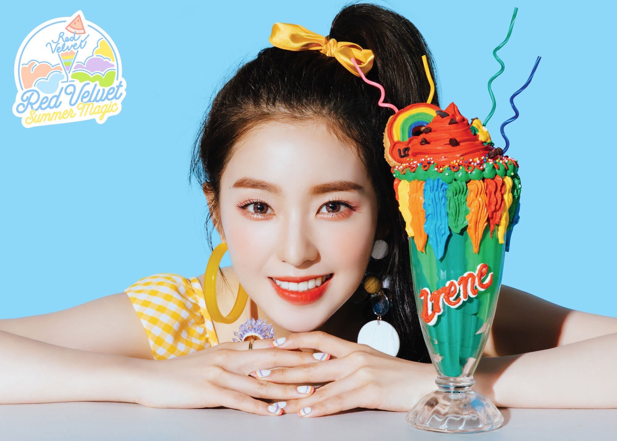 Red Velvet Irene SUMMER MAGIC Clear Photocard Limited