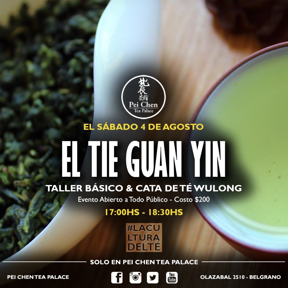 PeiChenTea's tweet photo. ESTE SÁBADO
Taller de Té Wulong Tie Guan Yin
https://t.co/GUSn3tZ32w …
#Laculturadelte #catadete #catadordete #cata #somellierdete #sumillerdete #teasommelier #teacupping #teatasting #maestrodete #maestradete #teamaster #tewulong #teoolong #tieguanyin https://t.co/Epl880D0cd