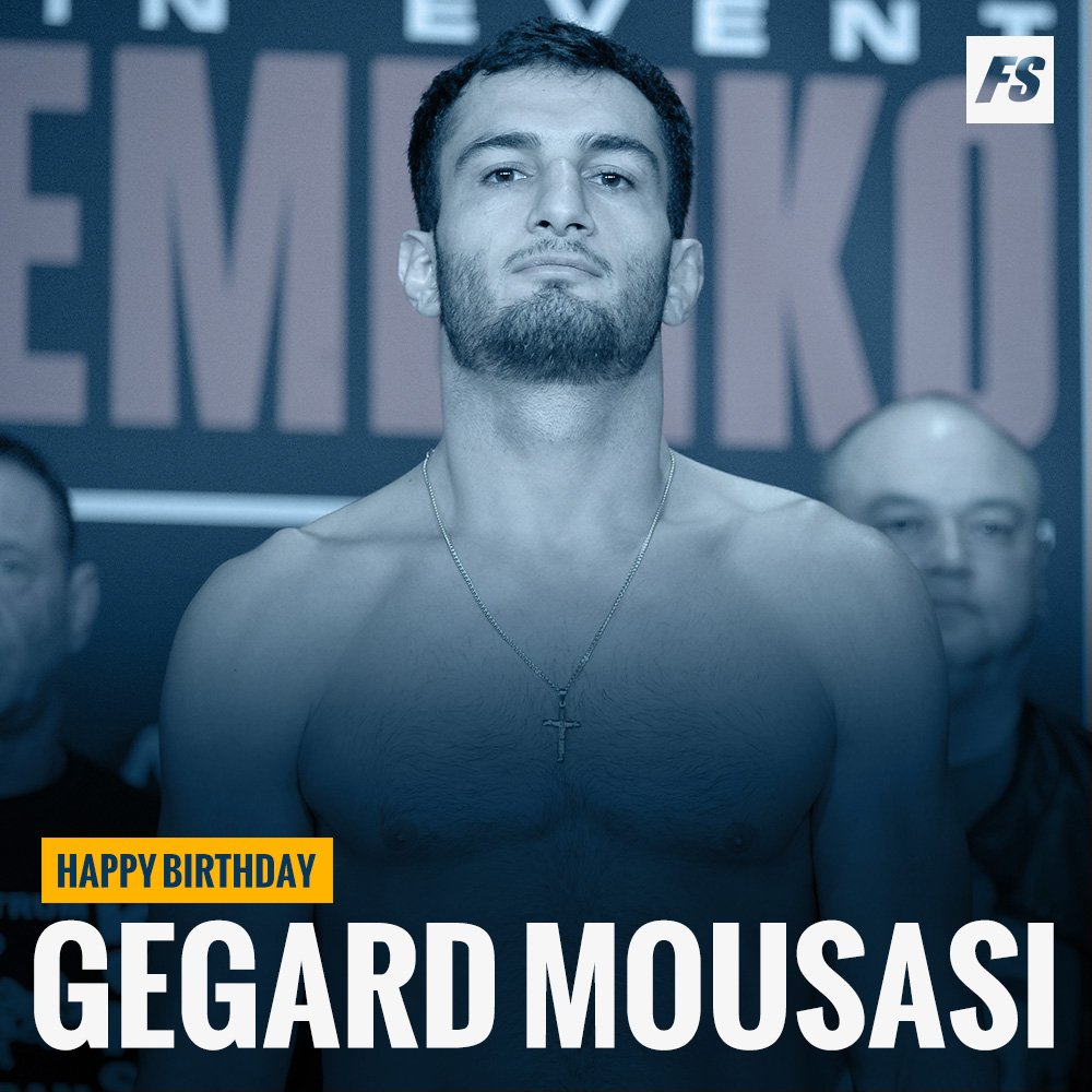 Happy Birthday to Bellator ( Middleweight champion 
Gegard Mousasi ( 