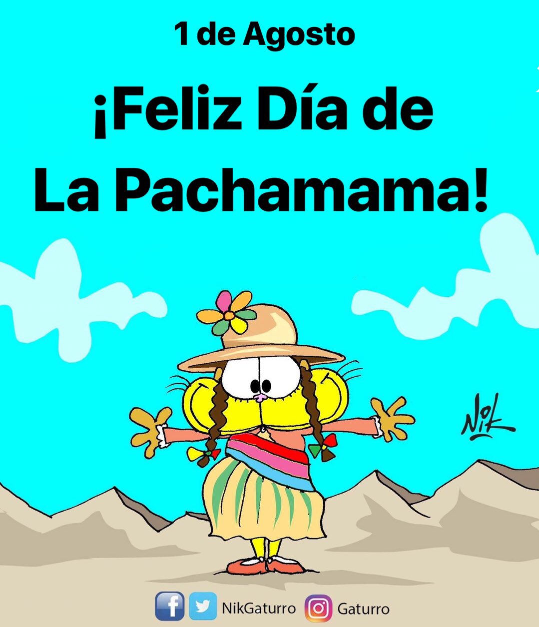 1 de Agosto, Día de la Pachamama 