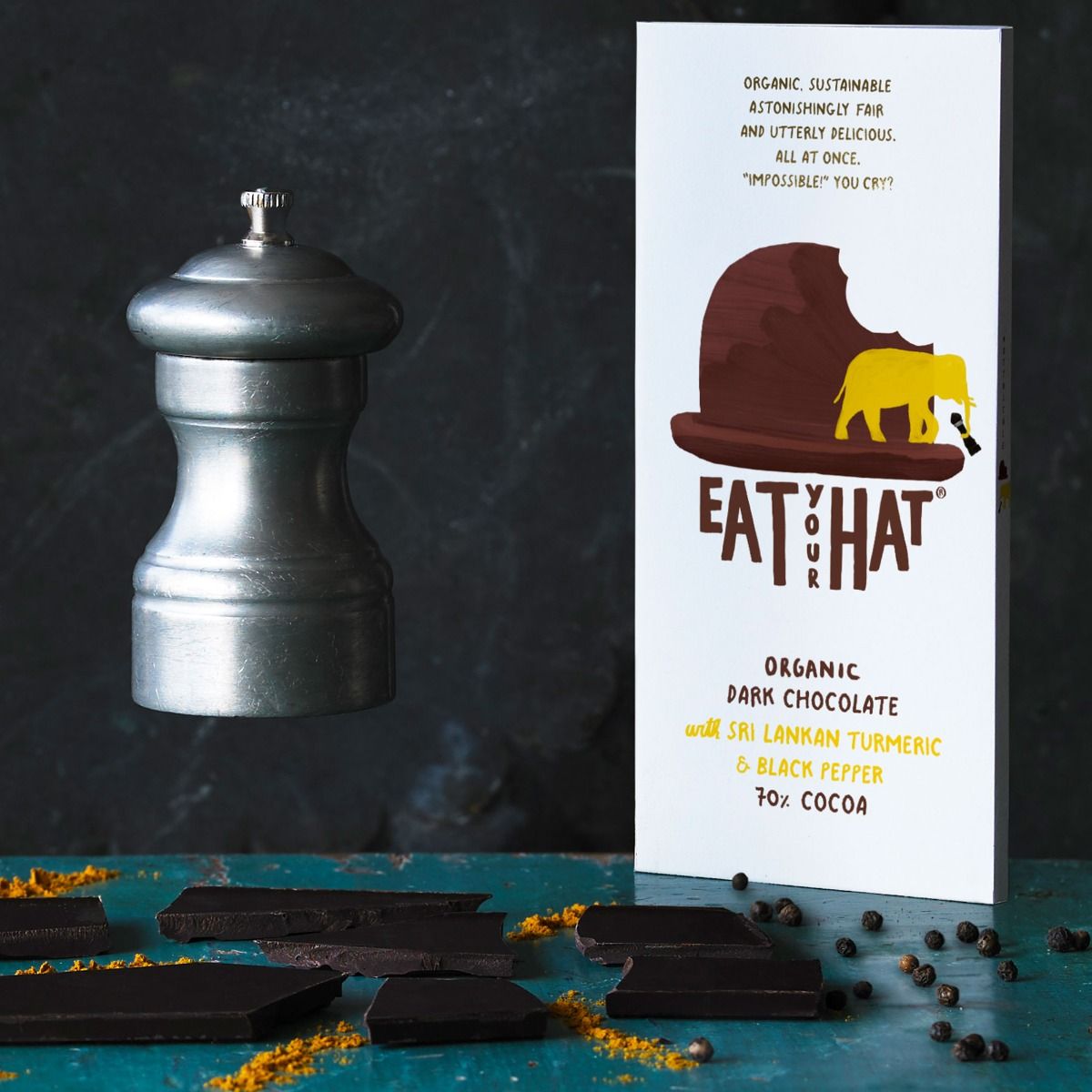 eatyourhat's tweet photo. Organic, sustainable, astonishingly fair and utterly delicious - and now with Great Taste Stars too! #GreatTasteAwards #fairtrade #organic  🌟🌟🌟🌟🌟 https://t.co/Dd9Lj5yHcM