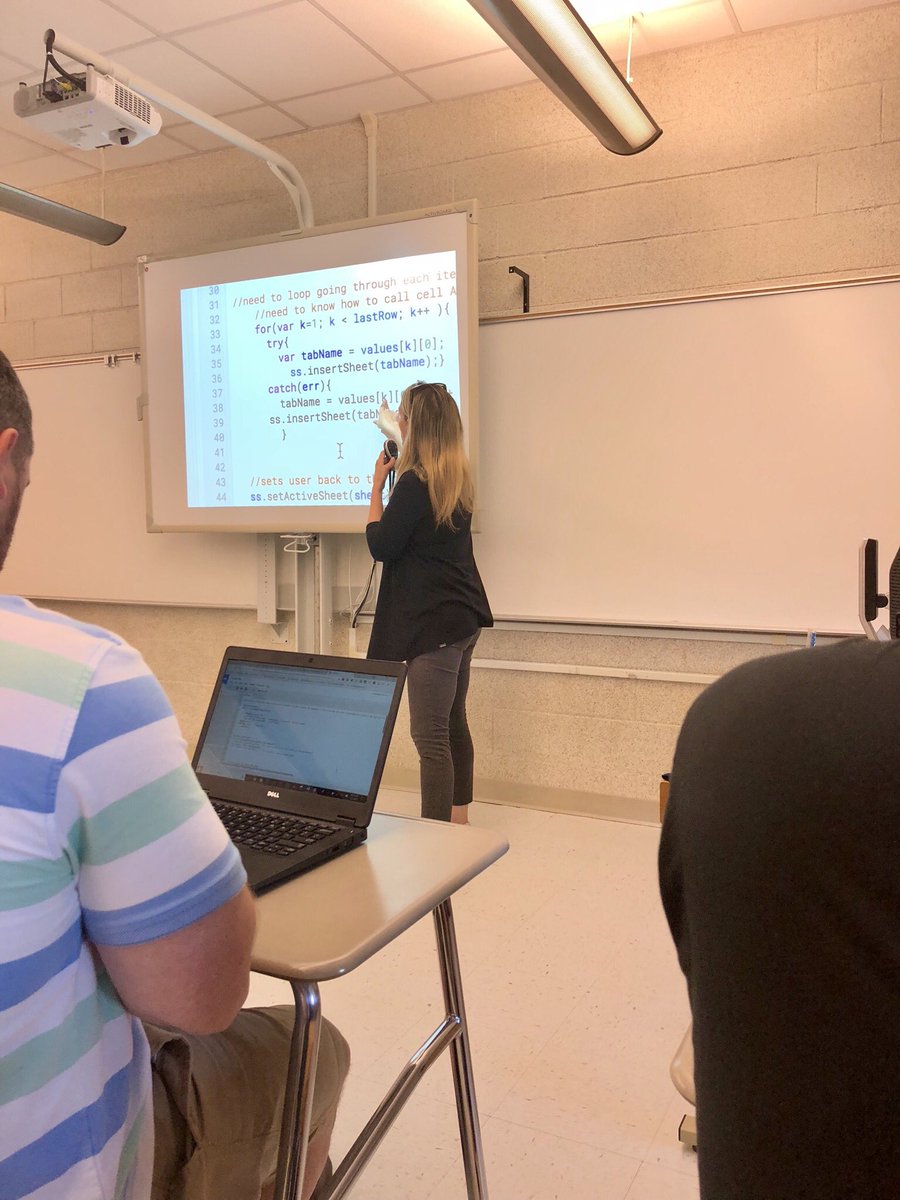 amandagrobles's tweet image. Why should I learn to code? Cuz I’m funny! thinking about the endless possibilities (and pranks) I can create using code #TechSplash2018 @alicekeeler @NJAET_org