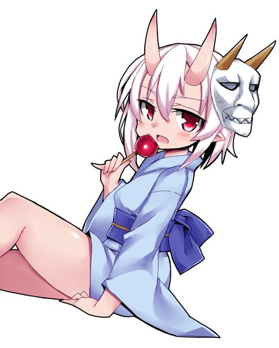 あてちゃん(浴衣) #アイギスお絵かき 