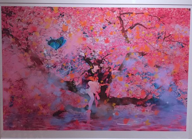 甲鉄城のカバネリ 版画 美樹本晴彦 翔舞 ミクスドメディア