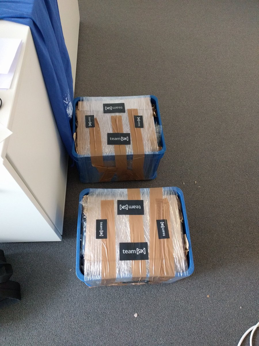 Beer is prepared for <a href="/defcon/">DEF CON</a> talk #prayforthebeer this year we try to import 2 boxes #teamsik
