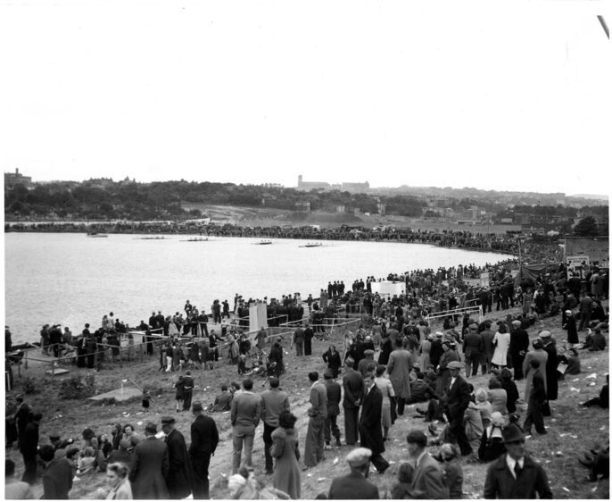 Royal St. John’s Regatta, 1930s. /via <a href="/CBCNL/">CBC Newfoundland and Labrador</a> #RSJR200