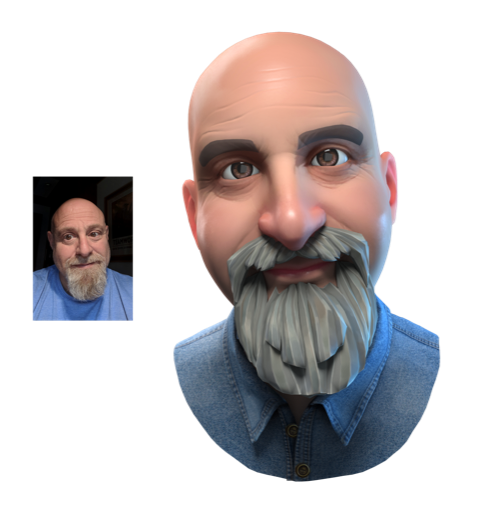 CharlieFink's tweet photo. I'm going to call my new avatar from @get_fable @getwolf3d "Chipper Charlie!" Twitterverse: new profile pic on social? Or would that be un-professorial and therefore unhelpful to me as a speaker and consultant? @RyanErsk @CathyHackl @samanthagwolfe @Laura_Canada @sibleyspeaks https://t.co/GidwnQ7EJH