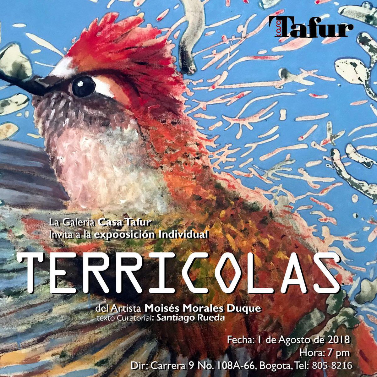 ¡Hoy en Casa Tafur a las 7 pm!