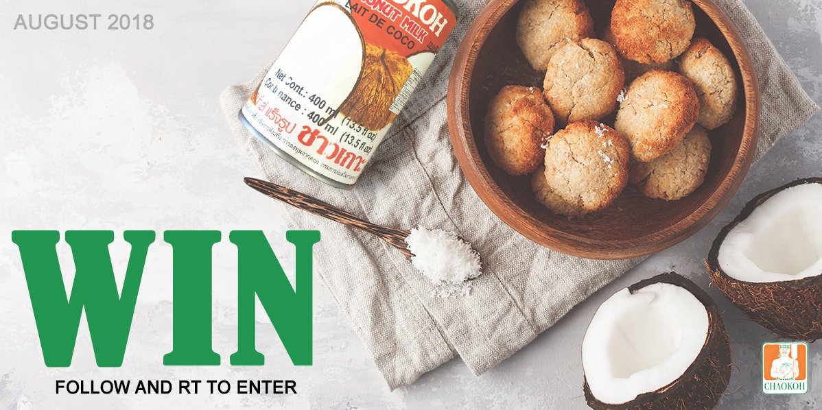 Chaokoh_UK's tweet image. FOLLOW &amp;amp; RT for your chance to #WIN a box of our #coconut milk 🥥

Added to curries, cocktails and even #vegan desserts, it's deliciously rich and truly versatile.

#WinItWednesday #Competition