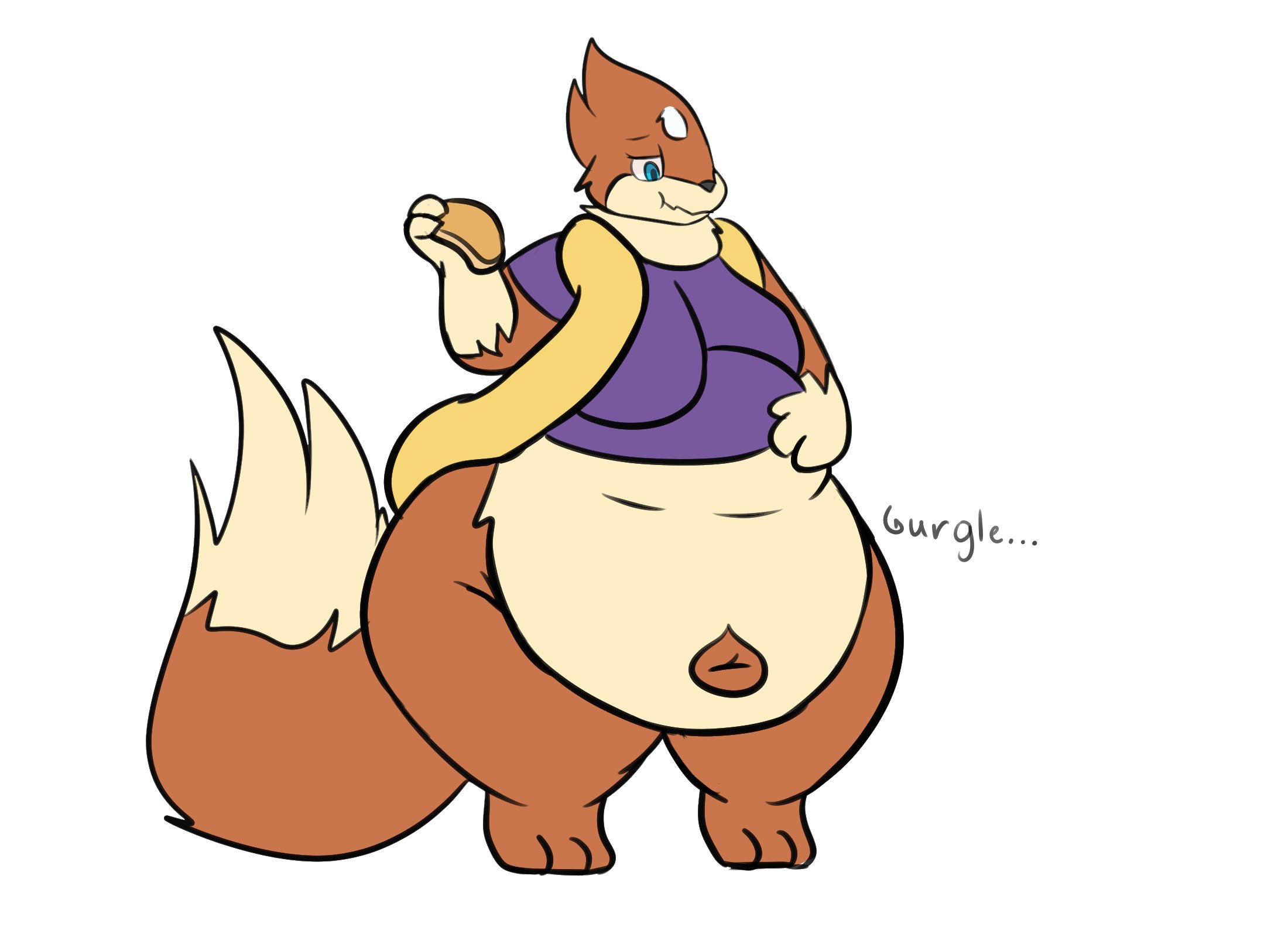 marshmallow prince on Twitter "Weight gain sequence for fatzzel