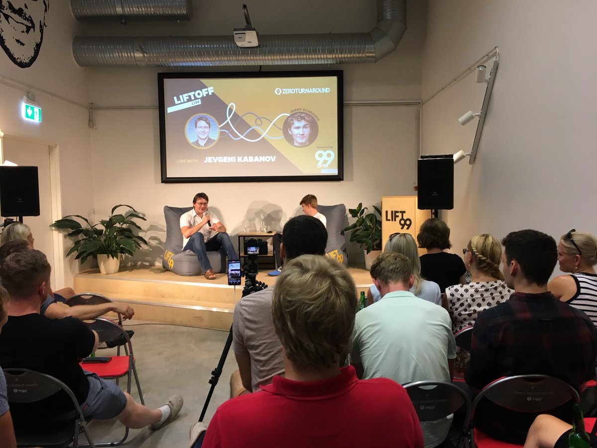 brendanquinn's tweet image. At @LIFT99co for @TweetModash to hear the story of Yevgeny from @zeroturnaround . Great to hear exit stories!