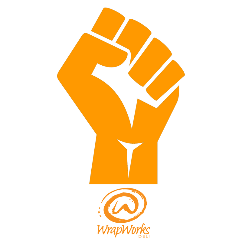 WrapWorksDeli's tweet photo. #FREE! Raise your fist with us today as we celebrate #Freedom. Happy Emancipation Day.
.
#WrapWorksDeli #UnwrapGoodness #CraveIt #Emancipation https://t.co/eoXJgvAh5e