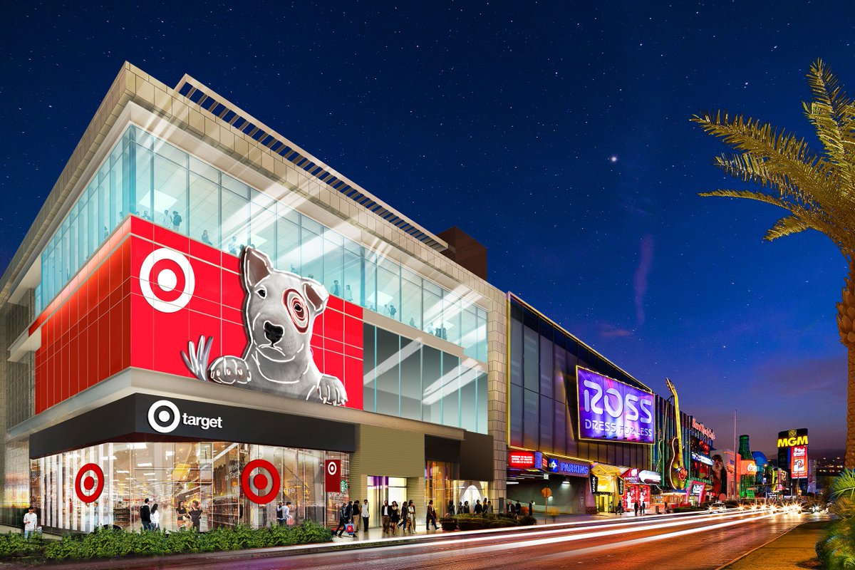 We’re excited to share plans to open a small-format <a href="/Target/">Target</a> store on the #LasVegas Strip in 2020. More info here: tgt.biz/yud7