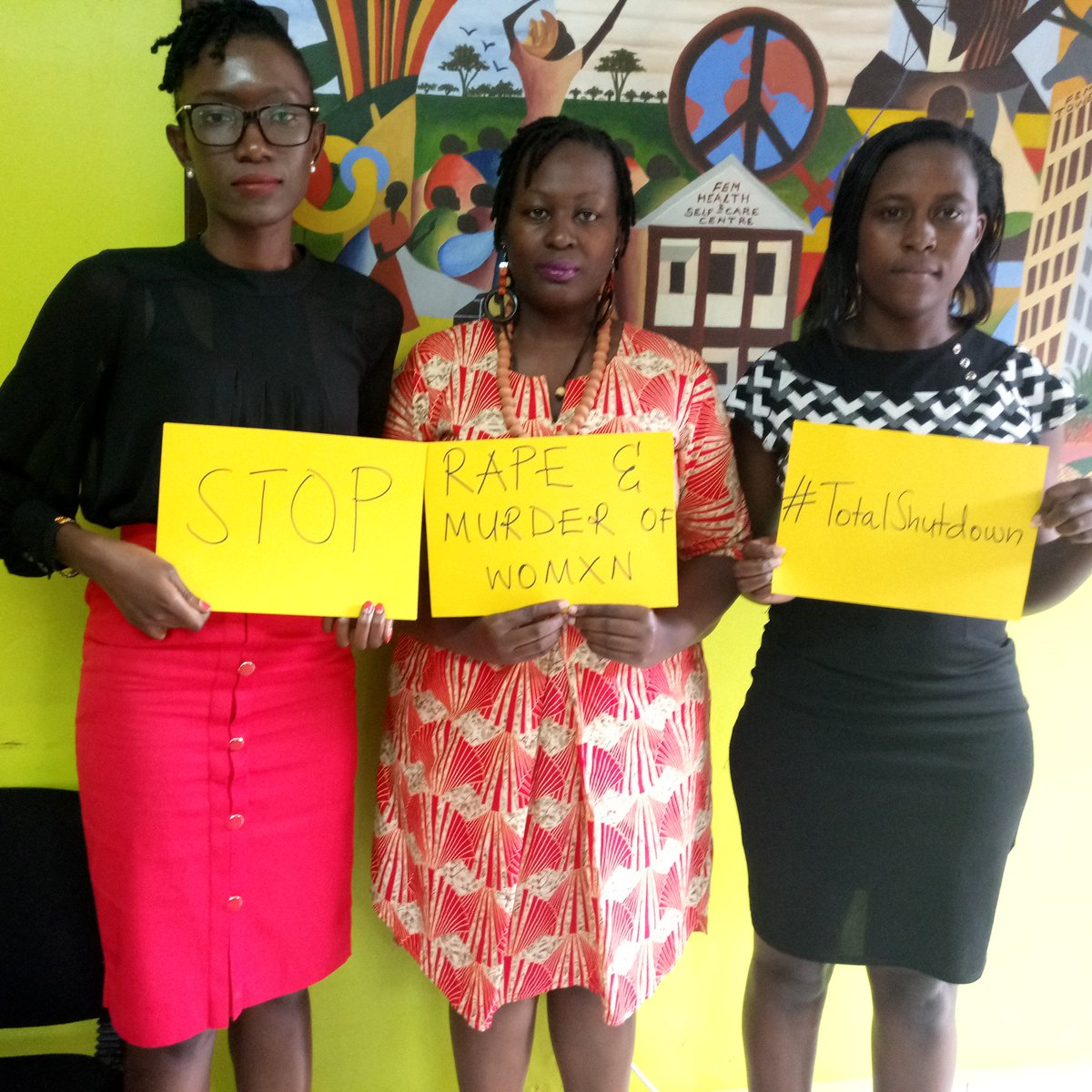 musiimee's tweet photo. #TotalShutdown @WomenProtestSA Our generational challenge is to end multiple forms of sexual and gender  based violence @amwaafrika We stand in solidarity with South African womxn and GNC people @ironladey @AliceNanyonga https://t.co/KcbRRcDGWh