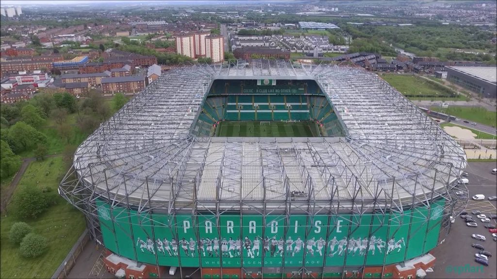UncoveredCeltic's tweet photo. Just imagine this was finished, genuinely don’t think you would get a better atmosphere in world football 🍀💚

Credit @spflart 🙌🏻 https://t.co/d4CESgAr2q