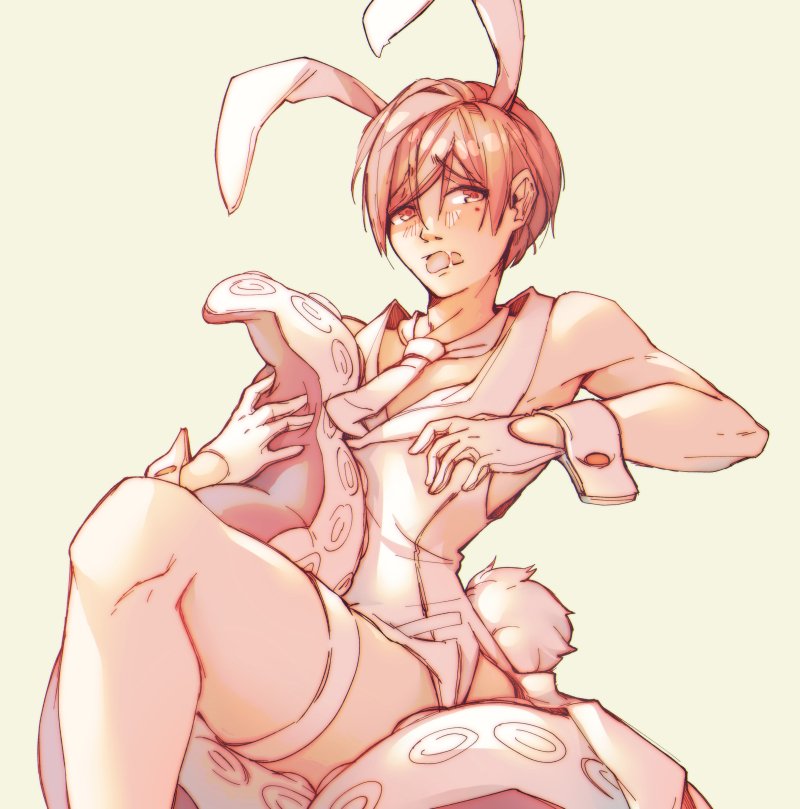 nyacchii_art's tweet photo. The 2nd winner of the raffle asked me to draw Bunny Shirotani!! I've been always scared of drawing fanarts of 10 count because the style of @twittakarai is just so amazing but I think this one doesn't look that bad! I hope you all like it #tencountfigure #tencount #shirotani https://t.co/2OzqdrWkuM