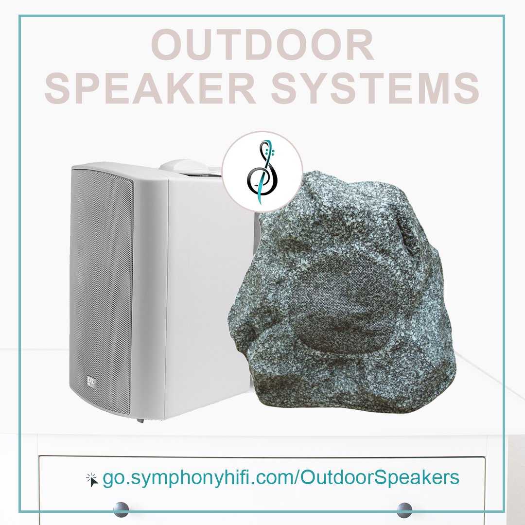 Take your music #outside and #entertain your friends and family this summer.

Learn more at: go.symphonyhifi.com/OutdoorSpeakers

#outdoorspeaker #outdoorspeakers #outdoorlife #summer #pool #backyardspeaker #PoolParty #Yamaha #Bose #Niles #Paradigm #Klipsch #Newark #NewCastle #Delaware