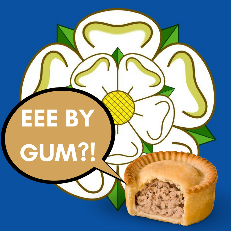 HollandsPies's tweet photo. Happy #YorkshireDay to our northern neighbours! Reply with your favourite Yorkshire saying to be in with a chance of winning a selection of top Lancashire pies! https://t.co/qFtCUX9vhj