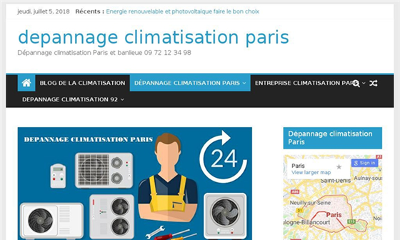 Dépannage Clim Paris - Entretien maintenance et dépannage de climatisation réversible en Île De France francesurf.net/news/depannage…