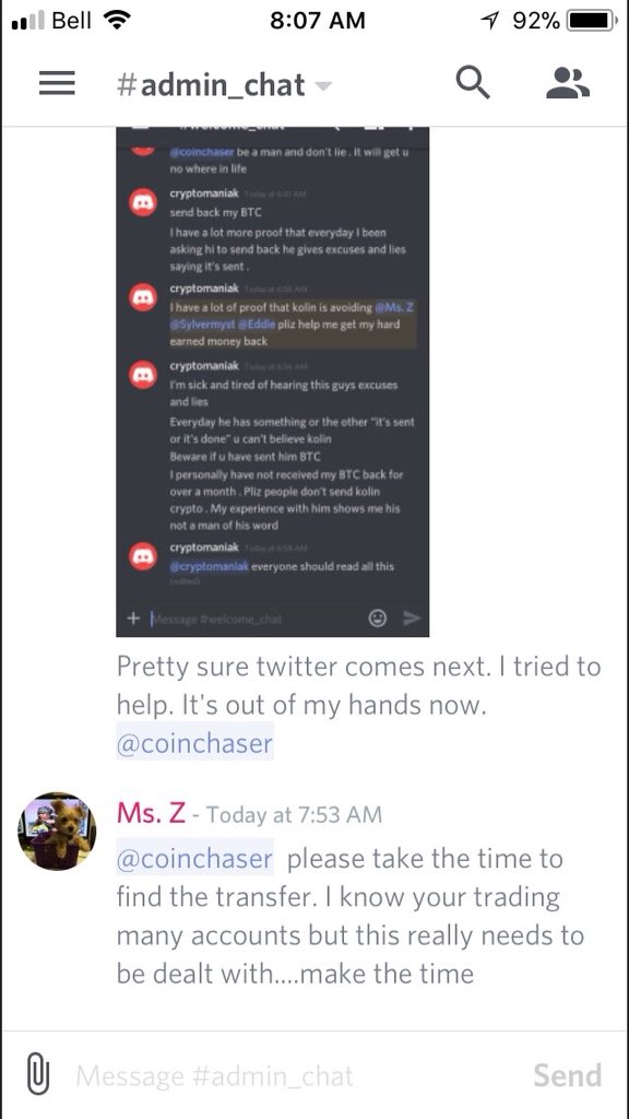 kaos4themasses's tweet photo. A special thank you to everyone that donates. All funds will be transferred to the victims of the #Coinchaser #nwacrypto scam. Please dm me and let me know if you sent a donation as I would like to pass it on to the victims. BTC Address: 1ErsTuHSWAURrvnMygpu37CzHzghMQHv23 https://t.co/znMKdA5TyK