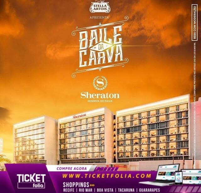 ticketfolia's tweet photo. Chega de mistério! O #BaileDaCarva será no nobre salão do Sheraton Reserva do Paiva. Agora em novo lugar, o baile ficará ainda melhor!⠀

COMPRE AGORA:⠀
🌐 https://t.co/30u6ErQ1fl⠀

#TicketFolia Os melhores ingressos para todos os eventos!⠀ https://t.co/WIxfeGUOdp