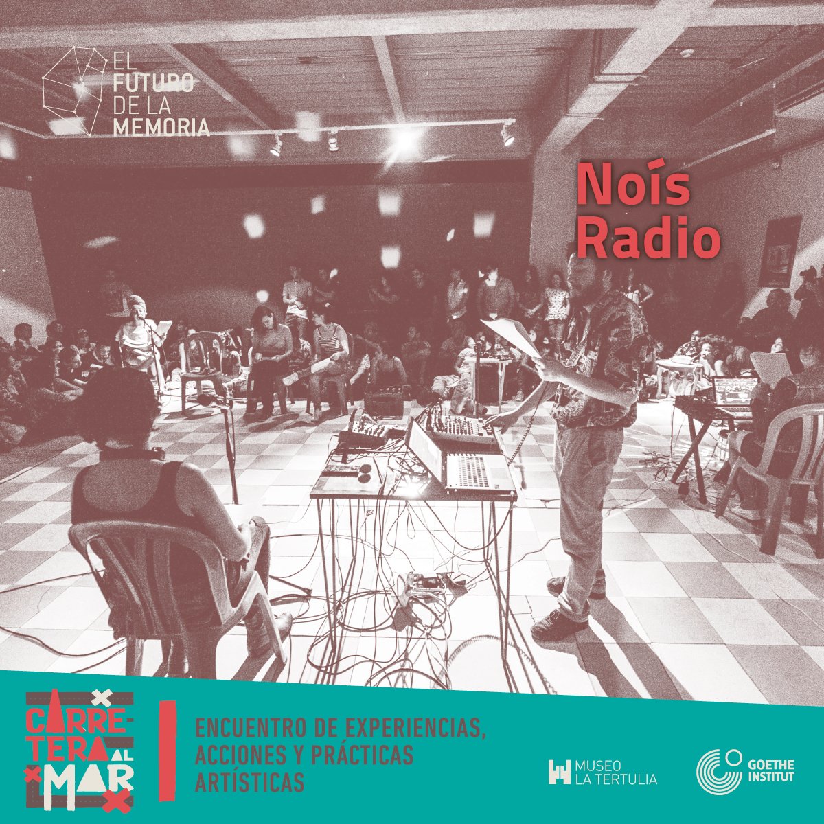 gi_kolumbien's tweet image. Otro de nuestros invitados es el colectivo caleño Noís Radio, que realiza acciones para "Recordar con los oídos abiertos", y crear cartografías y memorias sonoras. 

#CaliCo #Buenaventura #CarreteraAlMar