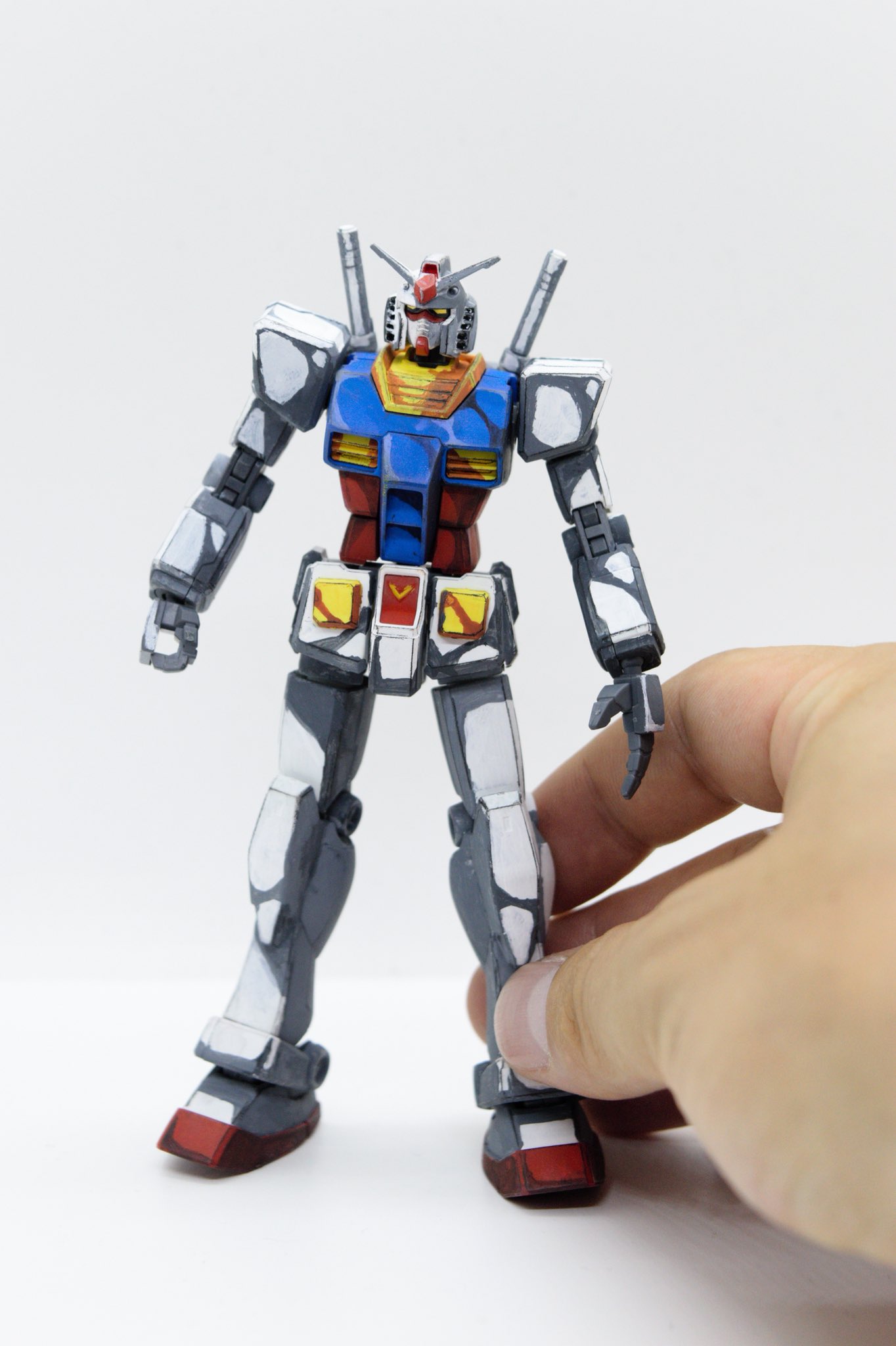 バーガーバーガー やっとここまで あとちょっと ガンプラ アニメ塗り アニメ風 バーガーバーガー やっとここまで あとちょっと ガンプラ アニメ塗り アニメ風