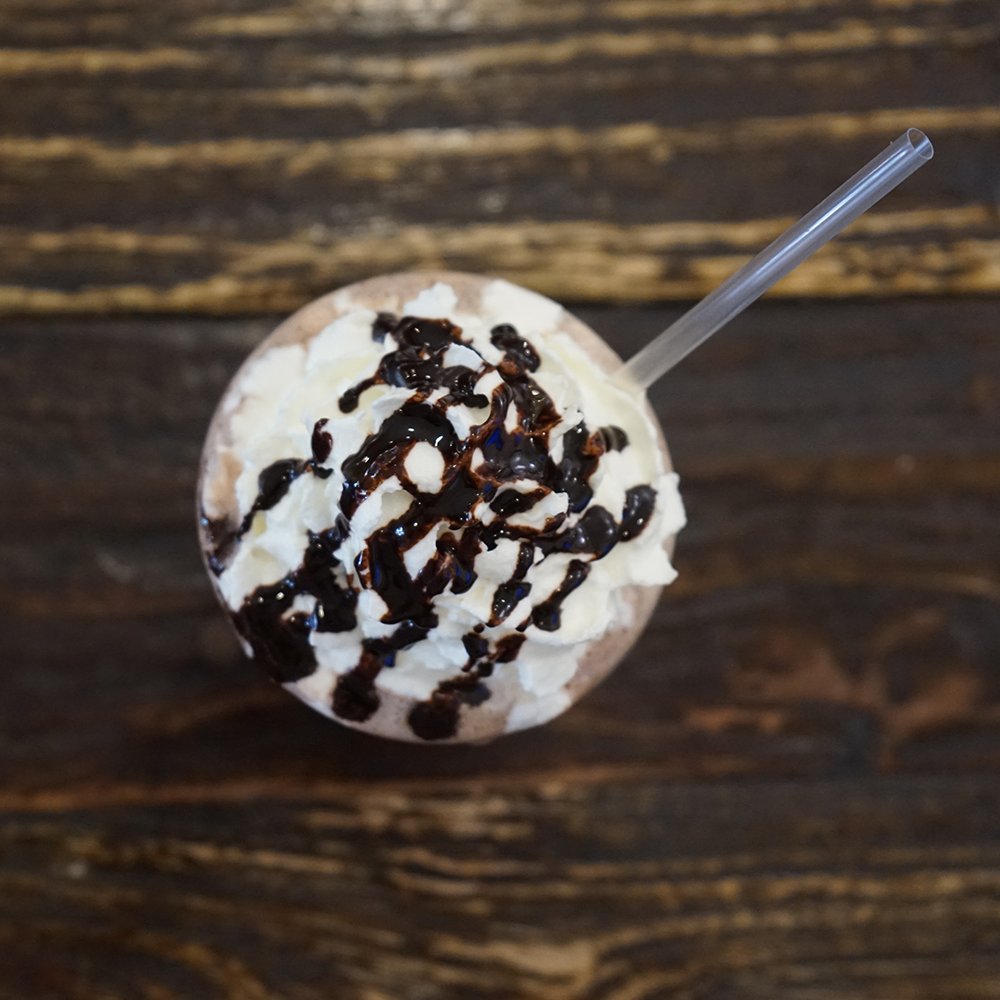 Our Cococcinos are made with gelato, so you get your coffee fix AND your sweets fix all-in-one. #OhCrepeThatsGood #CocoCrepes #HoustonTreats #StayGrounded #Coffee #Gelato