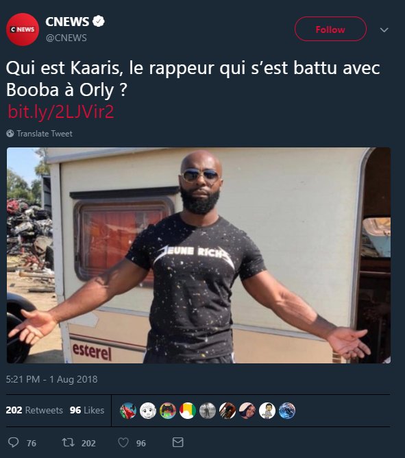 mojihal's tweet photo. Pourquoi j'aime Twitter ?

Pour Marie évidemment (et un peu CNews aussi 🙃) #KaarisvsBooba https://t.co/Kz9hij0UqA
