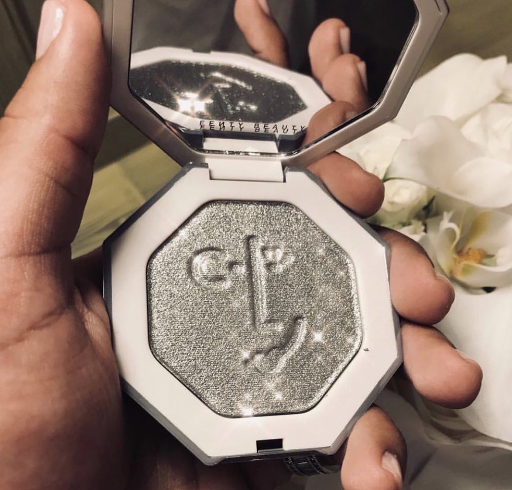 fenty beauty silver highlighter