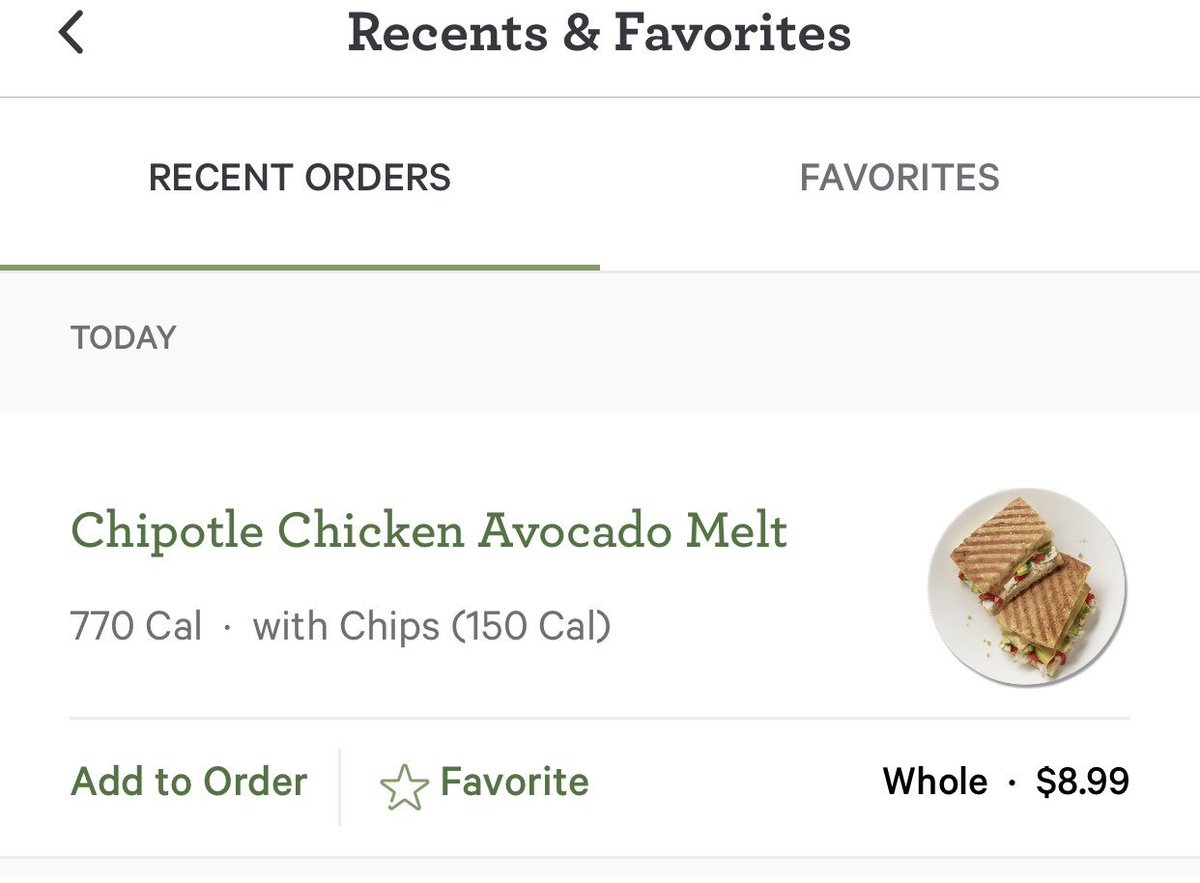 cpietila's tweet photo. @panerabread excited I had enough time to get lunch between meetings with the app #disappointed half my sandwich was missing from my order #stillhungry https://t.co/Sj7szGgFnb