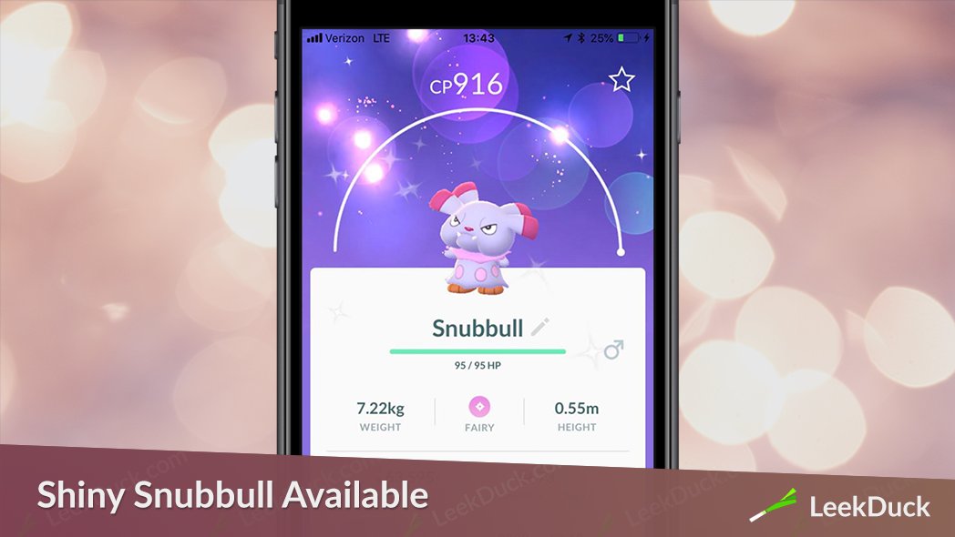 leek duck nyc on twitter snubbull and granbull are now available