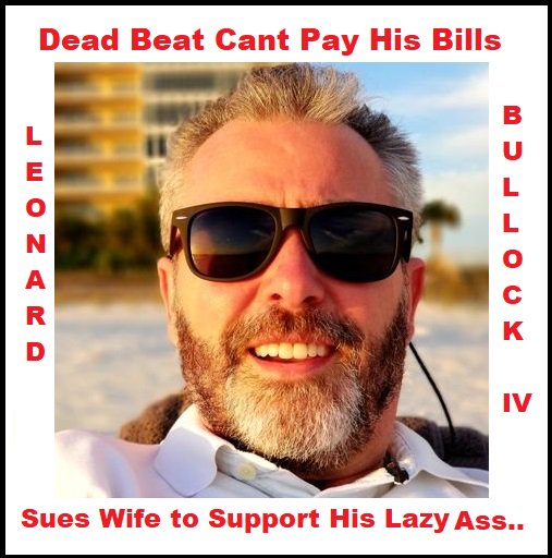 rollingcraps's tweet photo. Leo M Bullock IV @SynStrat

Co Founder of Syndicated Strategies LLC, Sues Wife to Support Him! Has many Foreclosures, Leins and Judgments in Florida and Alabama, Smart Businessman? Is this who you trust with your business or money? #mooch #deadbeat #SynStrat https://t.co/0WNT1WQF2y