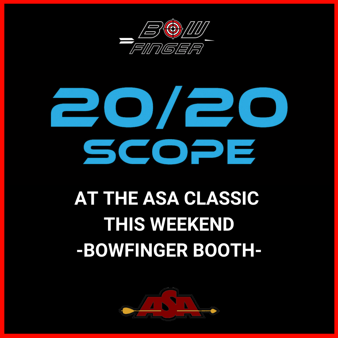 BowfingerInc's tweet photo. The 20/20 Scope will make its official debut at The ASA Classic this weekend! To check out features or to see a quick demo come by the Bowfinger Booth #archery #BowfingerArchery #asaarchery #worldarchery #usaarchery #targetarchery #3darchery #archerylife @ASAArchery https://t.co/splGv13wRl