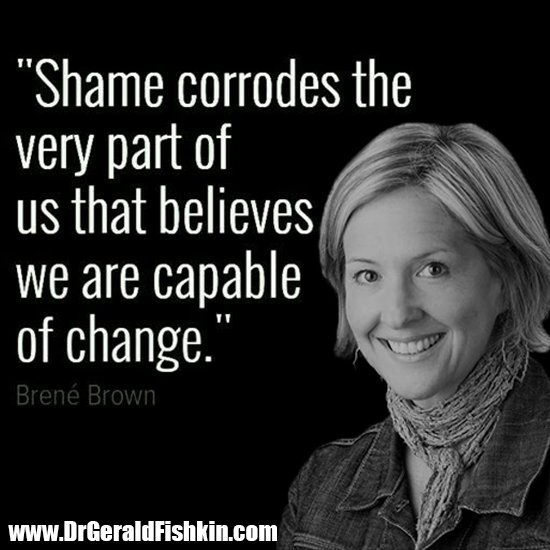 GeraldFishkin's tweet image. This @BreneBrown quote about #shame is simply amazing, don't you agree?

#quoteoftheday #WednesdayWisdom #brenebrown