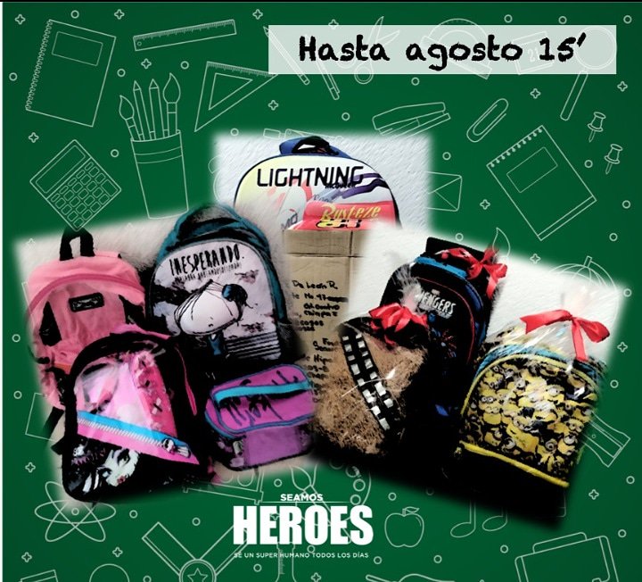 Amigos, les recordamos que continuamos con nuestra campaña Recicla tu Mochila, seguimos recibiéndolas en: Calle Hipólito Taine 205-B, Col. Chapultepec Morales en la Deleg. Miguel Hidalgo, C. P. 11570, CDMX agradecemos a nuestro amigos de <a href="/RedFamilia/">Red Familia</a> y @CIbancoverde