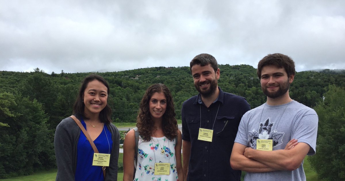 2018 and 2020 GRS Centromere Biology Chairs! #GRCentromere <a href="/BuryLeah/">Leah Bury</a> <a href="/SmithOwenK/">Owen Smith</a> <a href="/sam_corless/">Samuel Corless</a>