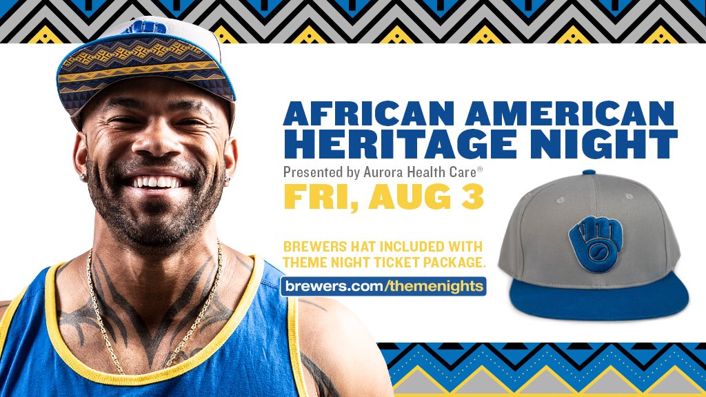 Milwaukee Brewers on Twitter "The Brewers will host African American