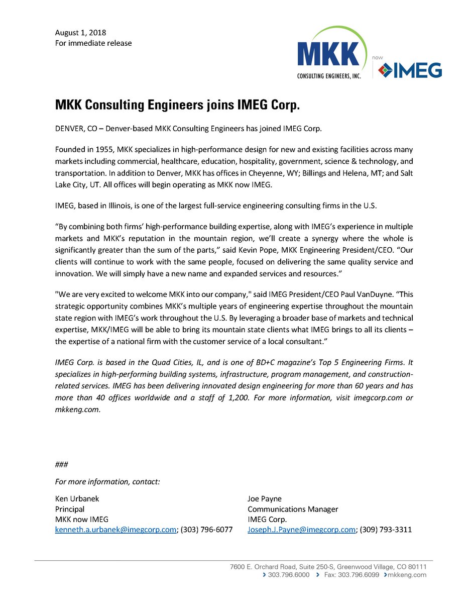 Exciting news for our company!