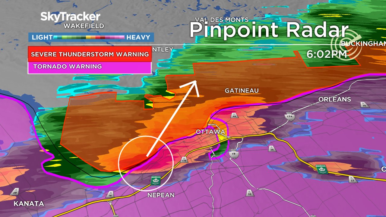 Anthony Farnell on Twitter "The Ottawa tornado warning should be