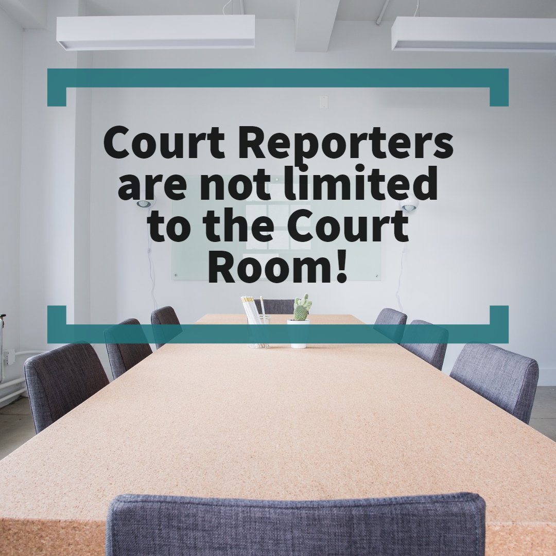 ReportersAce's tweet image. "Court" Reporter is a bit of a misnomer, since many reporters actually work outside the courtroom. Conferences, meetings, and even events all can employ the services of a Court Reporter!  We're here to help! ☎️: 215.627.6701 | acereporters.com