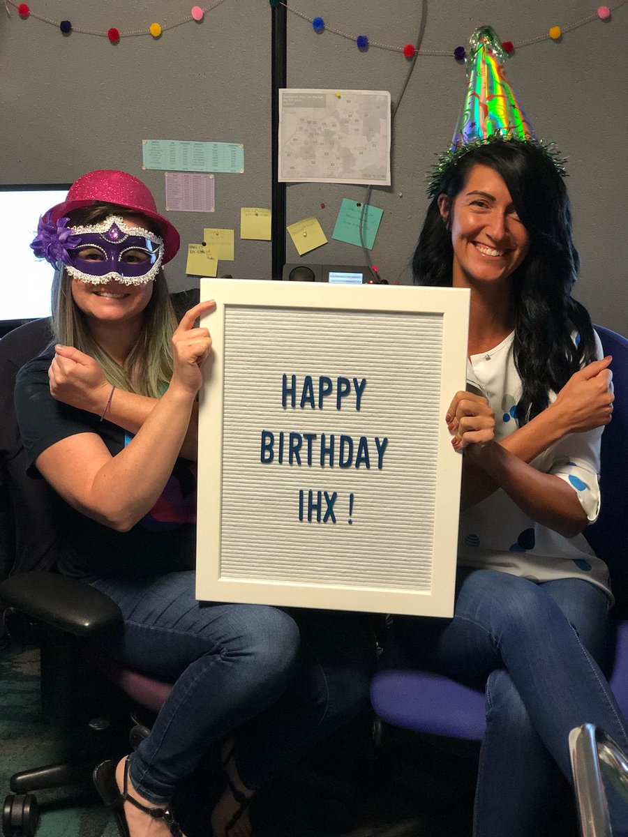 AHarlow27's tweet image. Today's our IHX birthday! Its been a wonderful year working in this new channel. #IHXBDay #lifeatatt #attemployee