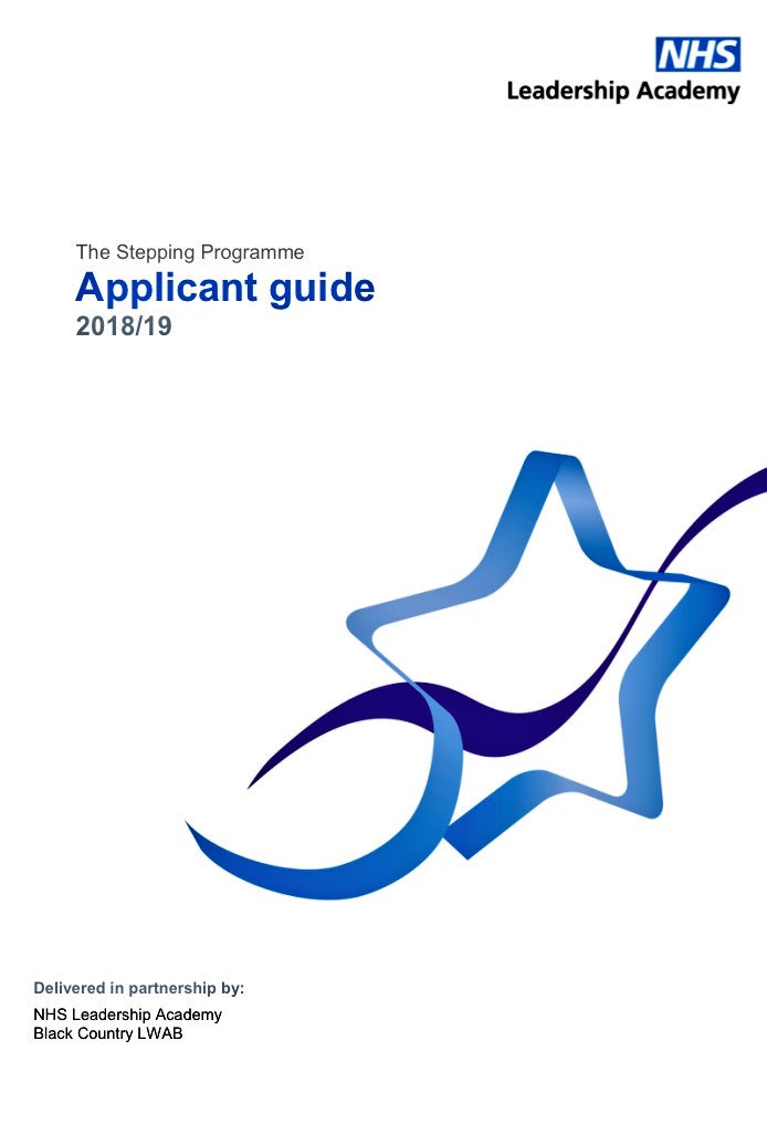 💙 Phase two of the West Midlands Stepping Up Programme has gone live today

The programme is aimed at bands 5, 6 and 7 staff who self-define from Black, Asian or Minority Ethnic back ground

Programme open to all members of the Black Country LWAB 

nhsx.uk/programmes/ste…